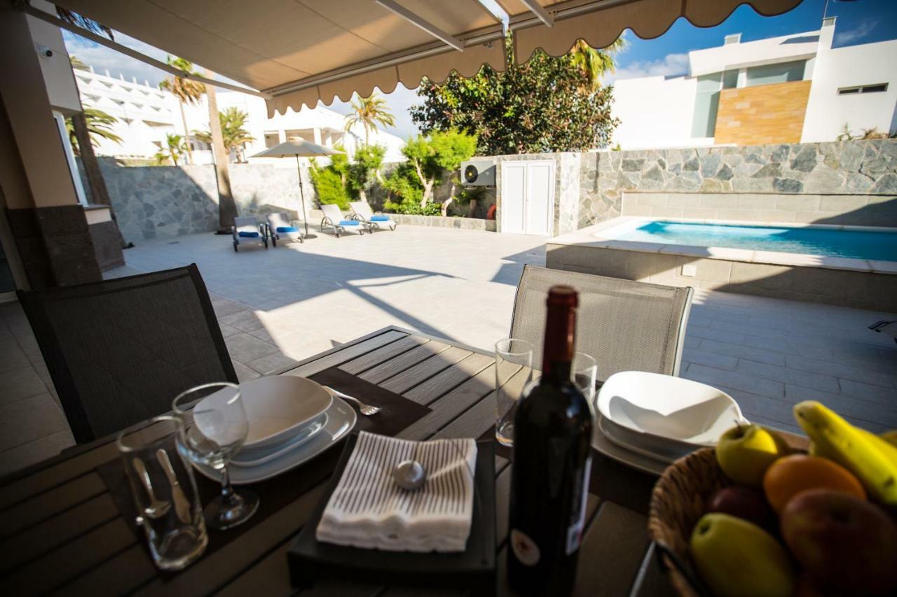 Villa Jandia Modern New Apartment Morro Jable Private Heated Pool Big Terrace And Parking Exterior foto