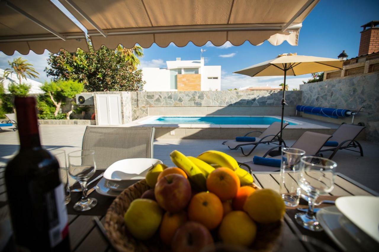 Villa Jandia Modern New Apartment Morro Jable Private Heated Pool Big Terrace And Parking Exterior foto